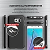 Ringke Slim Samsung Galaxy Note 5 360 Kenar Koruma Siyah Rubber Klf - Resim: 2