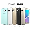 Ringke Slim Samsung Galaxy Note 5 360 Kenar Koruma Siyah Rubber Klf - Resim 4