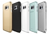 Ringke Slim Samsung Galaxy S7 360 Kenar Koruma Gold Rubber Klf - Resim: 6