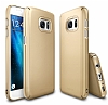 Ringke Slim Samsung Galaxy S7 360 Kenar Koruma Gold Rubber Kılıf