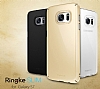 Ringke Slim Samsung Galaxy S7 360 Kenar Koruma Gold Rubber Klf - Resim 1