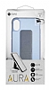 Roar Aura iPhone XS Max Standl Mavi Silikon Klf - Resim: 7