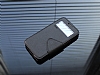 Roar HTC One Pencereli Standl Siyah Deri Klf - Resim 2
