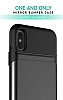 Roar iPhone X / XS Aynal Ultra Koruma Siyah Klf - Resim 4
