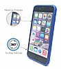Roar Jelly iPhone 6 / 6S Mavi Silikon Klf - Resim: 1