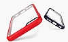 Rock Enchanting iPhone 6 Plus / 6S Plus Beyaz Silikon Kenarl effaf Rubber Klf - Resim 5