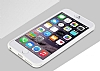 Rock Enchanting iPhone 6 / 6S Beyaz Silikon Kenarl effaf Rubber Klf - Resim: 9