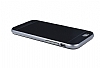 Totu Design Evoque iPhone 6 / 6S Silver Metalik Kenarl Siyah Silikon Klf - Resim 6