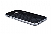 Totu Design Evoque iPhone 6 / 6S Silver Metalik Kenarl Siyah Silikon Klf - Resim 7