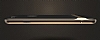 Rock iPhone 6 / 6S Gold Metalik Kenarl Siyah Silikon Klf - Resim: 9