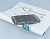 Eiroo Edges Glow iPhone SE / 5 / 5S Fla Sensrl Tal effaf Siyah Silikon Klf - Resim: 3