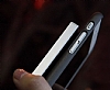 Rock iPhone 6 / 6S USB Lightning Kablolu Gri Rubber Klf - Resim 7