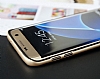 Rock Royce Samsung Galaxy S7 Edge Dark Silver Metalik Kenarl Siyah Silikon Klf - Resim: 4