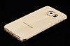 Rock Samsung Galaxy S6 Edge Ultra nce effaf Gold Silikon Klf - Resim: 4