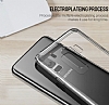 Rock Samsung Galaxy S9 Şeffaf Siyah Silikon Kenarlı Rubber Kılıf - Resim 2