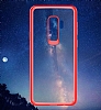 Rock Samsung Galaxy S9 Lacivert Silikon Kenarl effaf Rubber Klf - Resim: 3