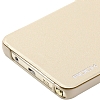 Rock Touch Samsung Galaxy Note 5 nce Yan Kapakl Gold Deri Klf - Resim 7