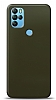 Dafoni General Mobile GM 21 Pro Metalik Parlak Grnml Koyu Yeil Telefon Kaplama