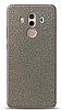 Dafoni Huawei Mate 10 Pro Silver Parlak Simli Telefon Kaplama
