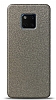Dafoni Huawei Mate 20 Pro Silver Parlak Simli Telefon Kaplama