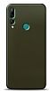 Dafoni Huawei Y9 Prime 2019 / P Smart Z Metalik Parlak Grnml Koyu Yeil Telefon Kaplama