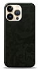 Dafoni iPhone 13 Pro Max Yeil Kamuflaj Telefon Kaplama