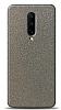 Dafoni OnePlus 7 Silver Parlak Simli Telefon Kaplama