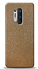 Dafoni OnePlus 8 Pro Gold Parlak Simli Telefon Kaplama