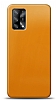 Dafoni Oppo A74 4G Metalik Parlak Grnml Sar Telefon Kaplama