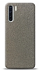 Dafoni Oppo A91 Silver Parlak Simli Telefon Kaplama