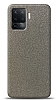 Dafoni Oppo A94 4G Silver Parlak Simli Telefon Kaplama
