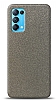 Dafoni Oppo Reno5 4G Silver Parlak Simli Telefon Kaplama