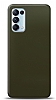 Dafoni Oppo Reno5 Pro 5G Metalik Parlak Grnml Koyu Yeil Telefon Kaplama