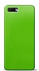 Dafoni Oppo RX17 Neo Metalik Parlak Grnml Yeil Telefon Kaplama