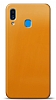 Dafoni Samsung Galaxy A20 / A30 Metalik Parlak Grnml Sar Telefon Kaplama