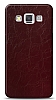 Dafoni Samsung Galaxy A5 Bordo Electro Deri Grnml Telefon Kaplama
