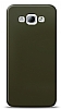 Dafoni Samsung Galaxy A8 Metalik Parlak Grnml Koyu Yeil Telefon Kaplama