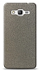 Dafoni Samsung Galaxy Grand Prime / Plus Silver Parlak Simli Telefon Kaplama