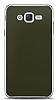 Dafoni Samsung Galaxy J2 Metalik Parlak Grnml Koyu Yeil Telefon Kaplama