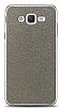 Dafoni Samsung Galaxy J2 Silver Parlak Simli Telefon Kaplama
