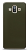 Dafoni Samsung Galaxy J7 Duo Metalik Parlak Grnml Koyu Yeil Telefon Kaplama