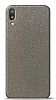Dafoni Samsung Galaxy M10 Silver Parlak Simli Telefon Kaplama