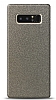 Dafoni Samsung Galaxy Note 8 Silver Parlak Simli Telefon Kaplama