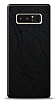 Dafoni Samsung Galaxy Note 8 Siyah Electro Deri Grnml Telefon Kaplama