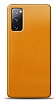 Dafoni Samsung Galaxy S20 FE Metalik Parlak Grnml Sar Telefon Kaplama