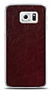 Dafoni Samsung Galaxy S6 Bordo Electro Deri Grnml Telefon Kaplama