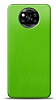 Dafoni Xiaomi Poco X3 Metalik Parlak Görünümlü Yeşil Telefon Kaplama
