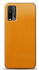 Dafoni Xiaomi Redmi 9T Metalik Parlak Grnml Sar Telefon Kaplama