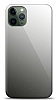 Eiroo iPhone 11 Pro Max Silikon Kenarl Aynal Siyah Klf