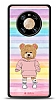 Dafoni Art Huawei Mate 40 Pro Chic Teddy Bear Klf